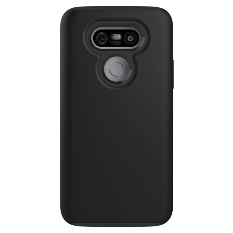 For LG G5 Simple Brushed Texture 2 in 1 PC + TPU Combination Protective Case