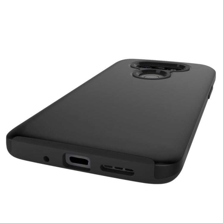 For LG G5 Simple Brushed Texture 2 in 1 PC + TPU Combination Protective Case
