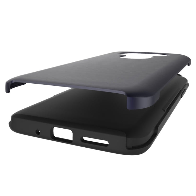 For LG G5 Simple Brushed Texture 2 in 1 PC + TPU Combination Protective Case