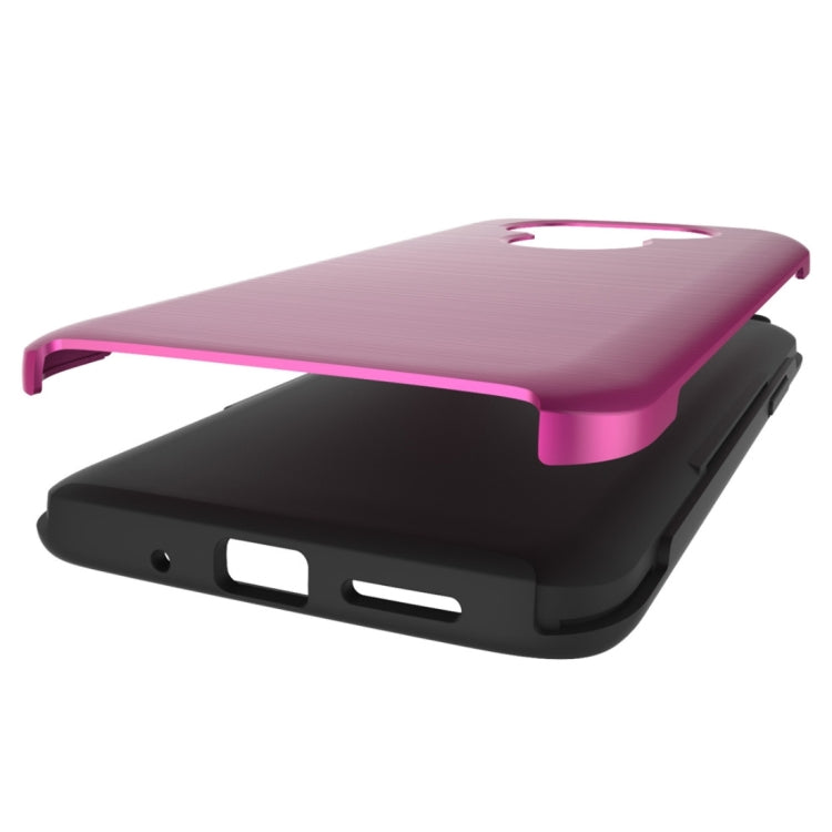 For LG G5 Simple Brushed Texture 2 in 1 PC + TPU Combination Protective Case