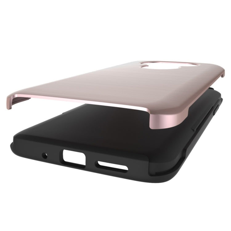 For LG G5 Simple Brushed Texture 2 in 1 PC + TPU Combination Protective Case