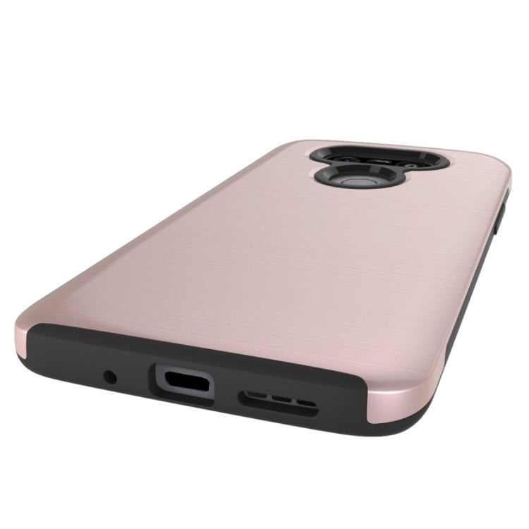 For LG G5 Simple Brushed Texture 2 in 1 PC + TPU Combination Protective Case