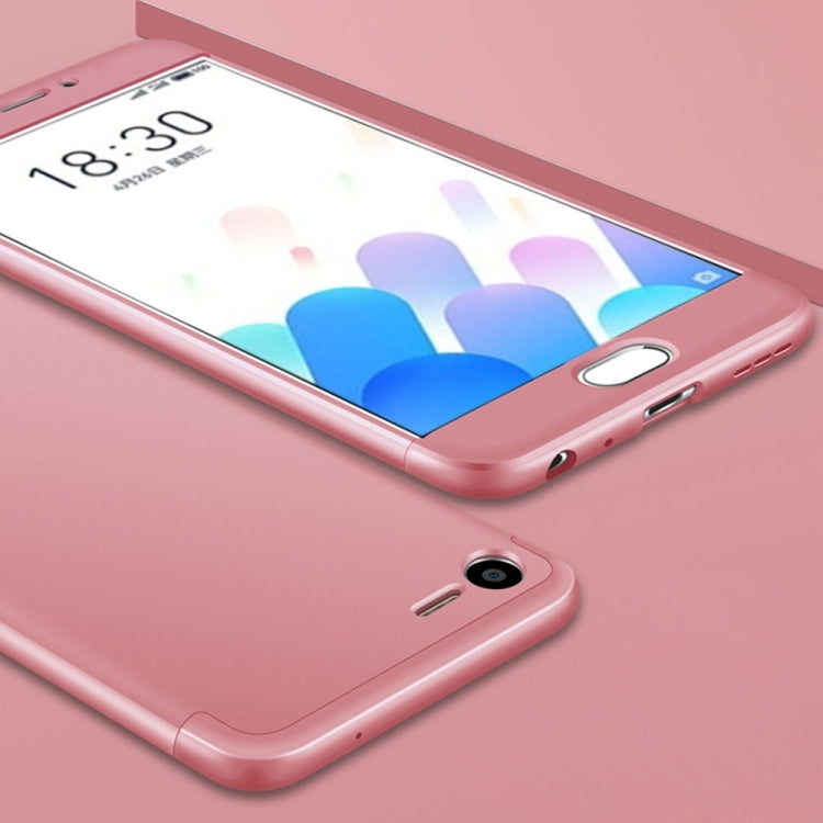 GKK for  Meizu Meilan E2 PC Three - paragraph Shield 360 Degrees Full Coverage Protective Case Back Cover