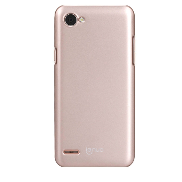 Lenuo for LG Q6 PC Ultra-thin Impact Protection Case (Gold)