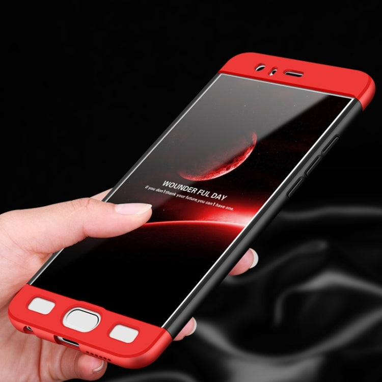 GKK for  Huawei Honor 9 PC Three - paragraph Shield 360 Degrees Full Coverage Protective Case Back Cover