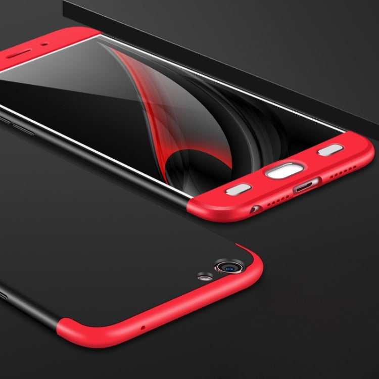 GKK For OPPO  A59 PC Three - paragraph Shield 360 Degrees Full Coverage Protective Case Back Cover