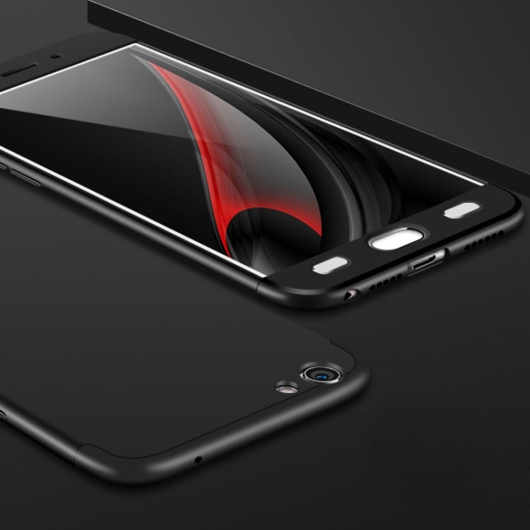 GKK For OPPO  A59 PC Three - paragraph Shield 360 Degrees Full Coverage Protective Case Back Cover