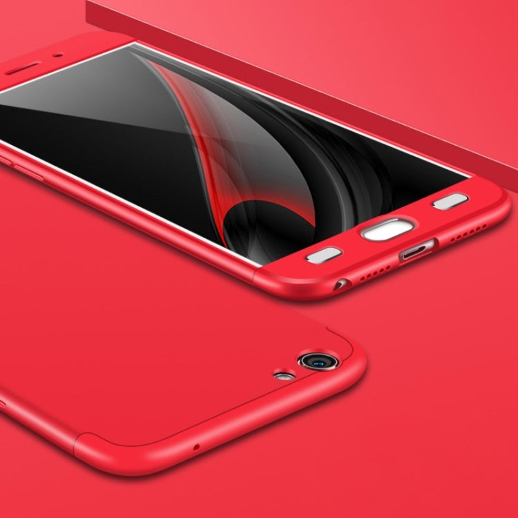 GKK For OPPO  A59 PC Three - paragraph Shield 360 Degrees Full Coverage Protective Case Back Cover