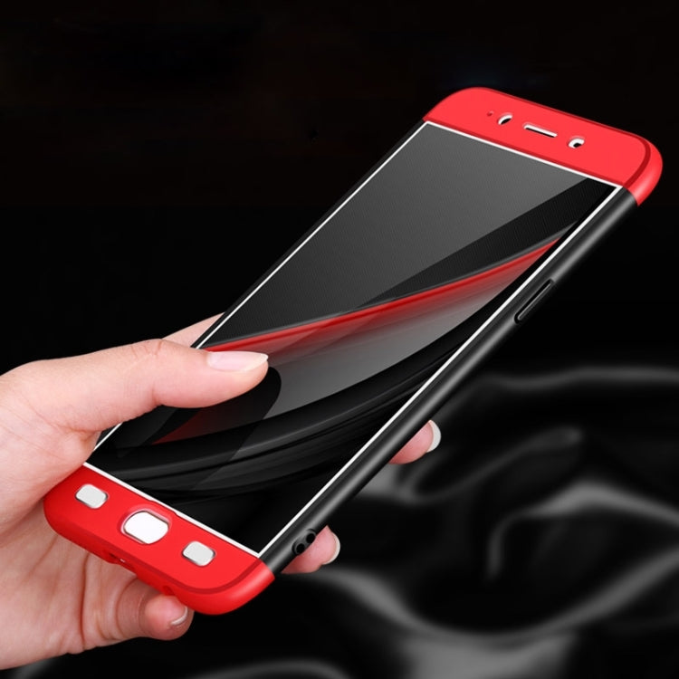 GKK For OPPO  R9s PC Three - paragraph Shield 360 Degrees Full Coverage Protective Case Back Cover