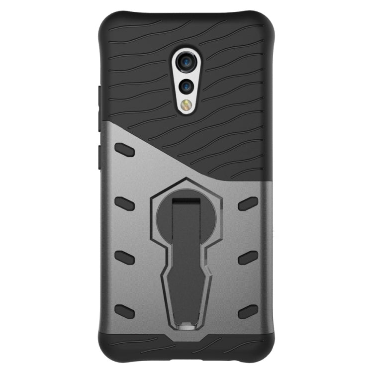 For Vivo  Xplay6 Shock-Resistant 360 Degree Spin Sniper Hybrid Case TPU + PC Combination Case with Holder