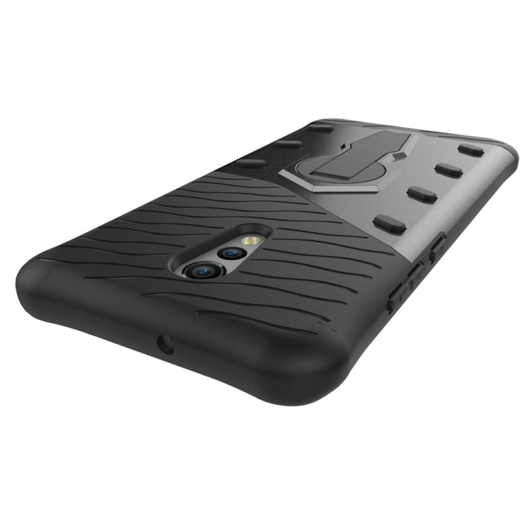 For Vivo  Xplay6 Shock-Resistant 360 Degree Spin Sniper Hybrid Case TPU + PC Combination Case with Holder