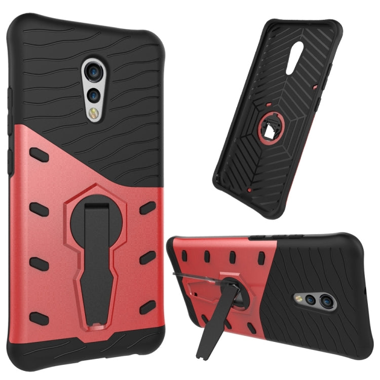 For Vivo  Xplay6 Shock-Resistant 360 Degree Spin Sniper Hybrid Case TPU + PC Combination Case with Holder