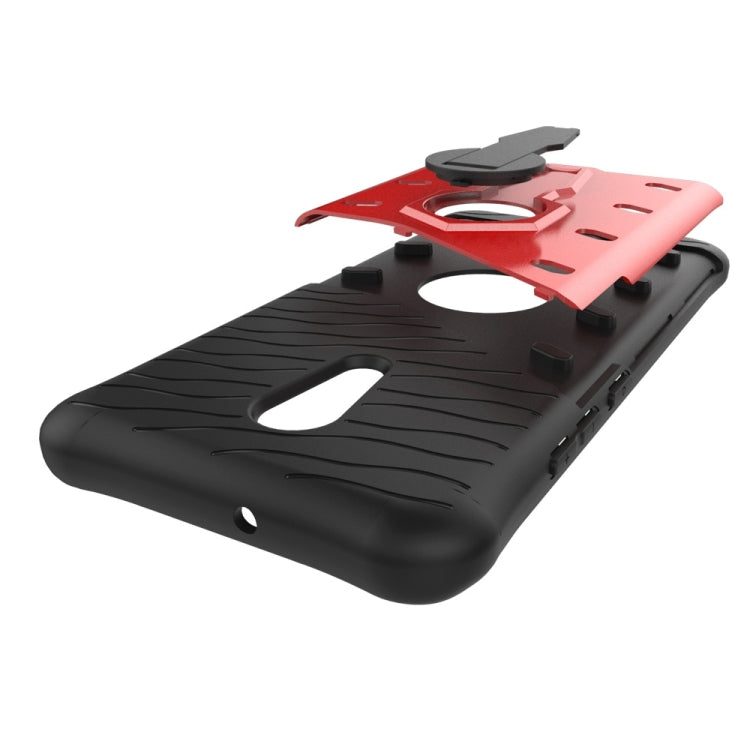 For Vivo  Xplay6 Shock-Resistant 360 Degree Spin Sniper Hybrid Case TPU + PC Combination Case with Holder
