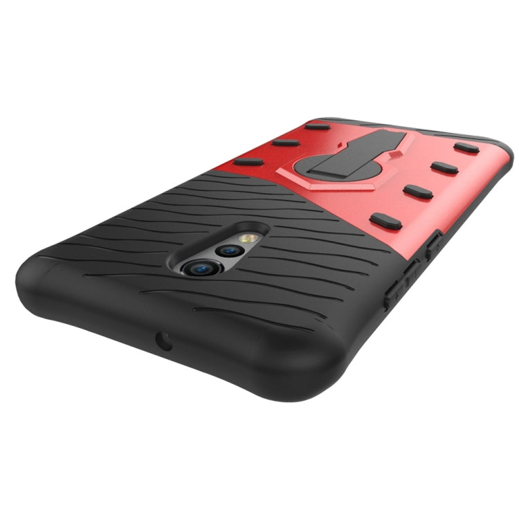For Vivo  Xplay6 Shock-Resistant 360 Degree Spin Sniper Hybrid Case TPU + PC Combination Case with Holder
