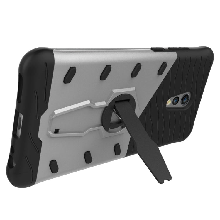 For Vivo  Xplay6 Shock-Resistant 360 Degree Spin Sniper Hybrid Case TPU + PC Combination Case with Holder