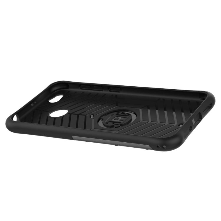 For Xiaomi  Redmi 4X Shock-Resistant 360 Degree Spin Sniper Hybrid Case TPU + PC Combination Case with Holder