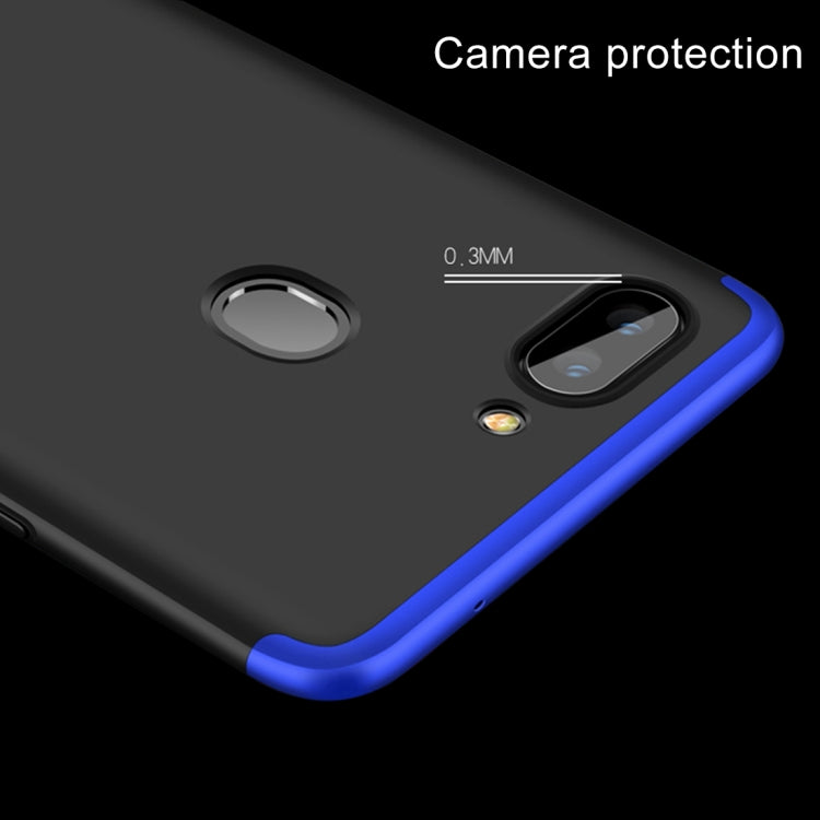 GKK for OPPO R15 PC 360 Degrees Full Coverage Protective Case Back Cover