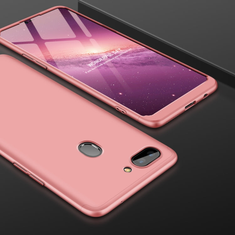 GKK for OPPO R15 PC 360 Degrees Full Coverage Protective Case Back Cover