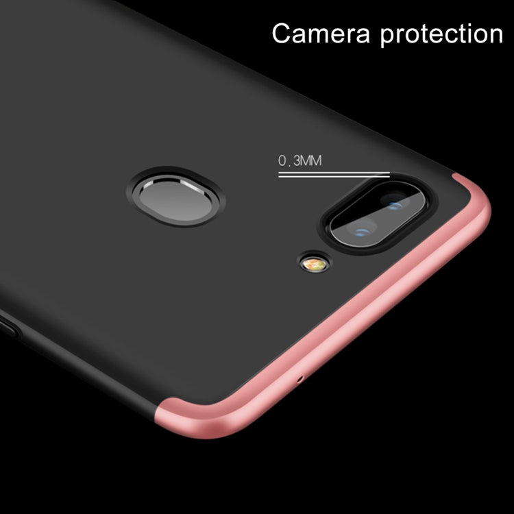 GKK for OPPO R15 PC 360 Degrees Full Coverage Protective Case Back Cover