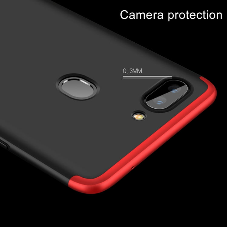 GKK for OPPO R15 PC 360 Degrees Full Coverage Protective Case Back Cover