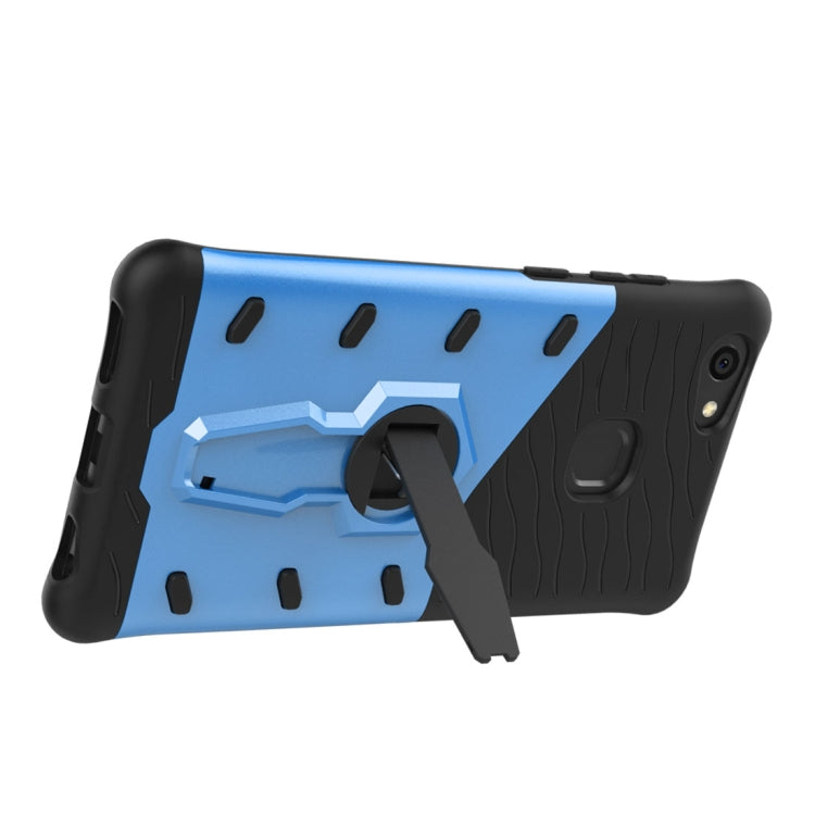 For Vivo  V7 Plus PC + TPU Dropproof Sniper Hybrid Protective Back Cover Case with 360 Degree Rotation Holder