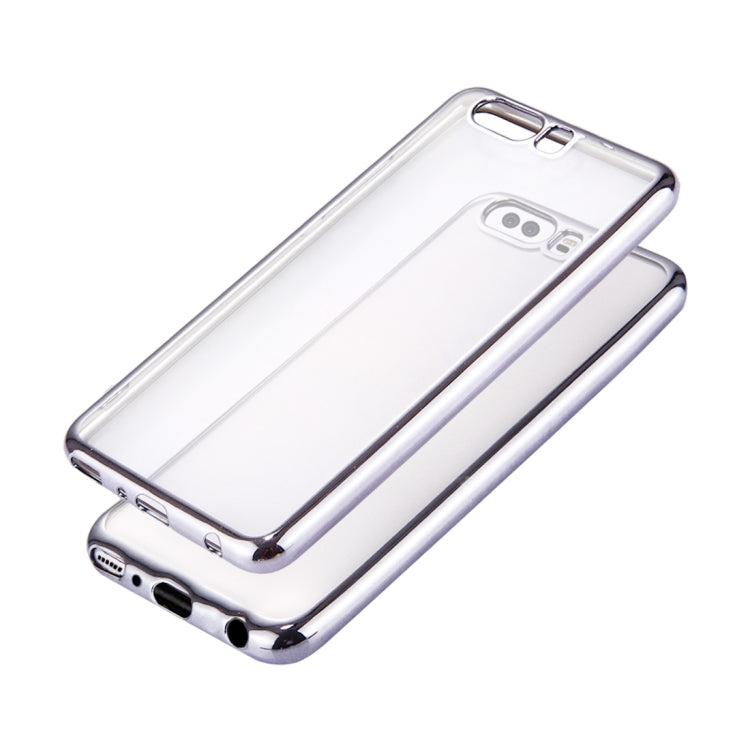 Electroplating Frame Soft TPU Protective Case for Huawei P10 Plus
