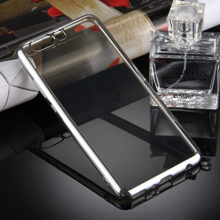 Electroplating Frame Soft TPU Protective Case for Huawei P10 Plus