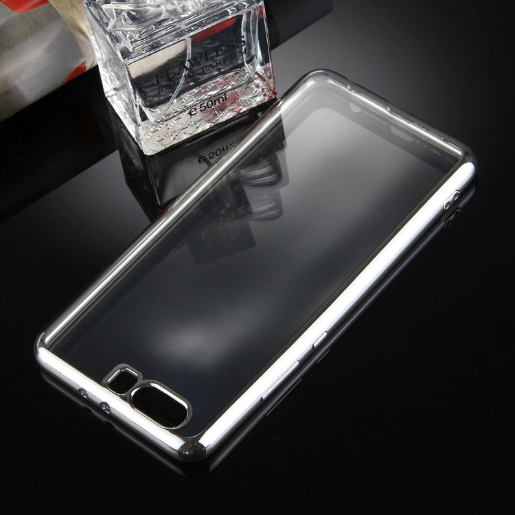 Electroplating Frame Soft TPU Protective Case for Huawei P10 Plus