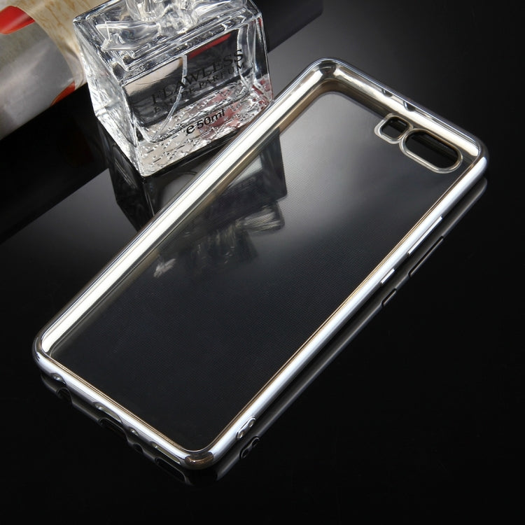 Electroplating Frame Soft TPU Protective Case for Huawei P10 Plus