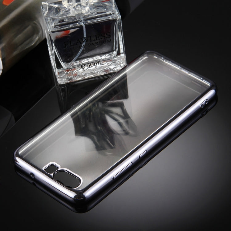 Electroplating Frame Soft TPU Protective Case for Huawei P10