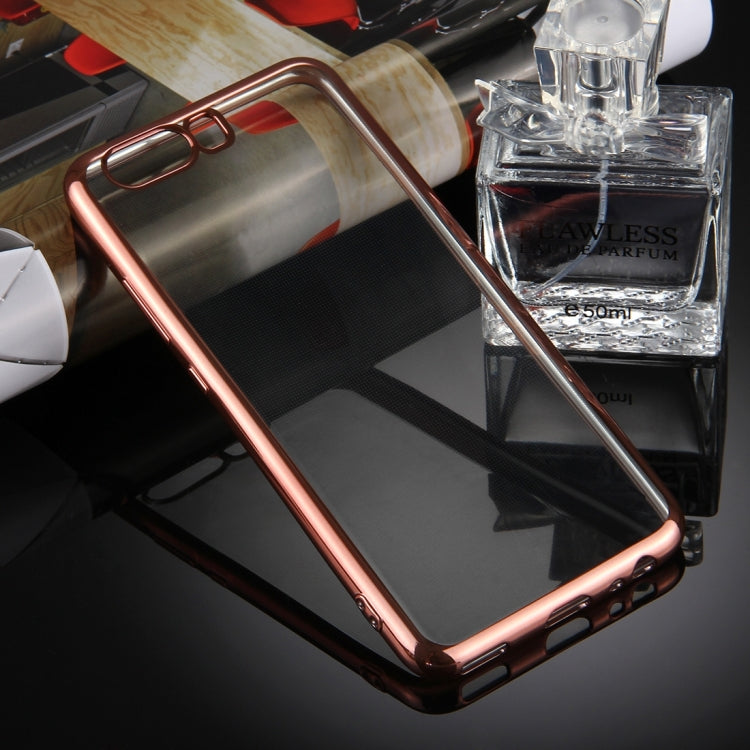 Electroplating Frame Soft TPU Protective Case for Huawei P10