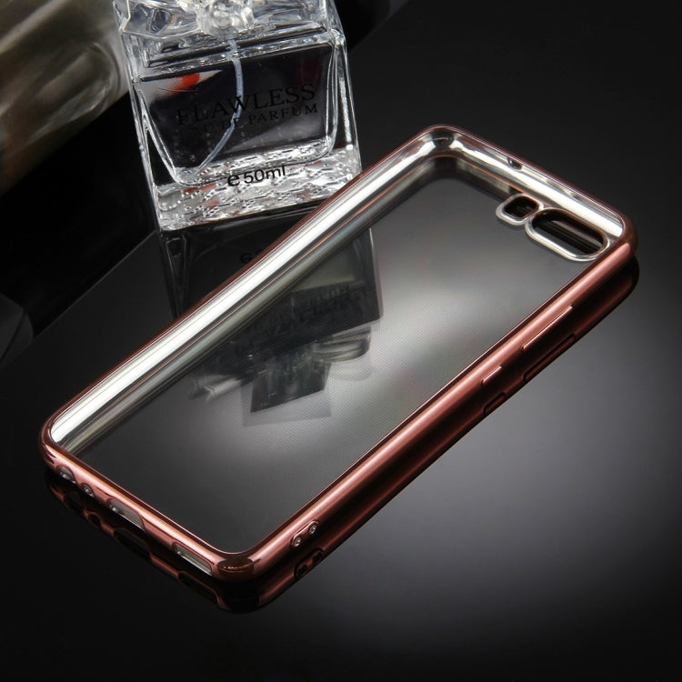 Electroplating Frame Soft TPU Protective Case for Huawei P10