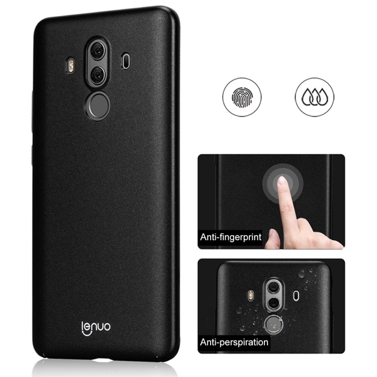 Lenuo for  Huawei Mate 10 Pro PC Ultra-thin Protective Back Cover Case (Gold)