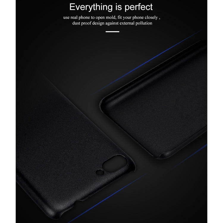 Lenuo for Asus Zenfone 4 Max ZC554KL PC Ultra-thin Impact Protection Case (Black)