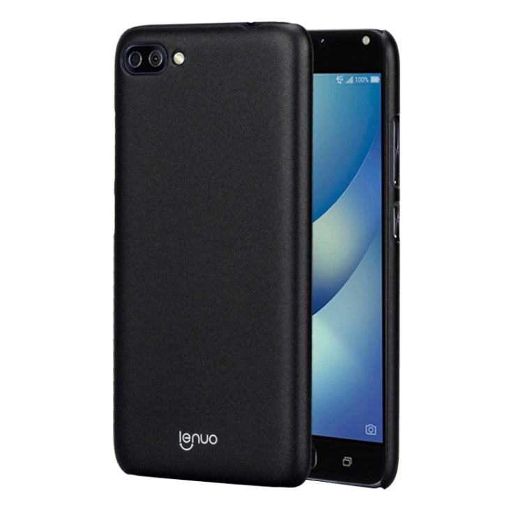 Lenuo for Asus Zenfone 4 Max ZC554KL PC Ultra-thin Impact Protection Case (Black)