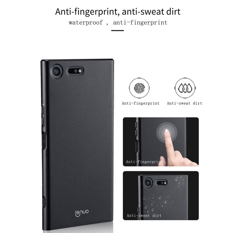 Lenuo for Sony Xperia XZ Premium PC Ultra-thin Impact Protection Case(Gold)