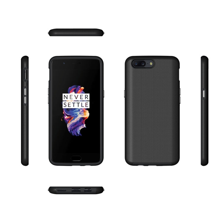 For OnePlus 5 Anti-slip Armor Protective Case Back Cover Shell