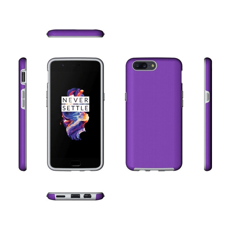 For OnePlus 5 Anti-slip Armor Protective Case Back Cover Shell