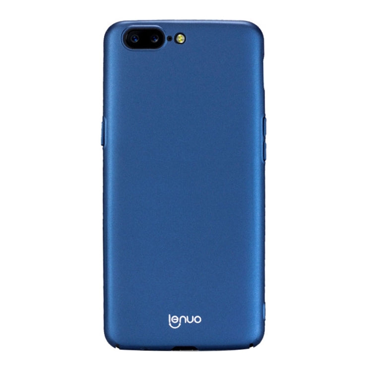 Lenuo for OnePlus 5 PC Ultra-thin Impact Protection Case (Blue)