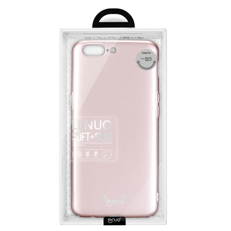 Lenuo for OnePlus 5 PC Ultra-thin Impact Protection Case (Blue)