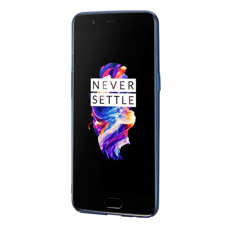 Lenuo for OnePlus 5 PC Ultra-thin Impact Protection Case (Blue)