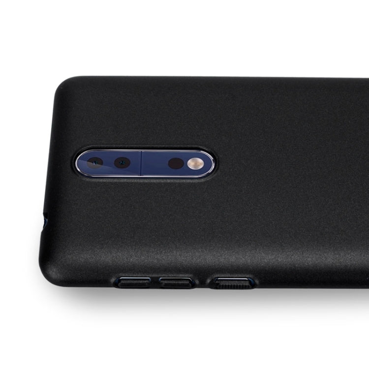 Lenuo for Nokia 8 PC Ultra-thin Impact Protection Case (Black)