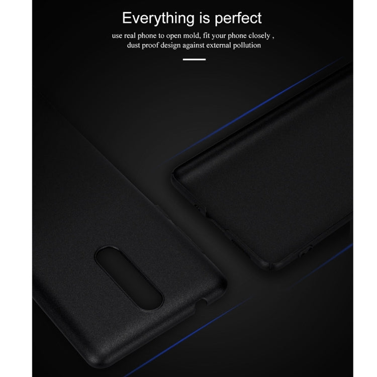 Lenuo for Nokia 8 PC Ultra-thin Impact Protection Case (Black)