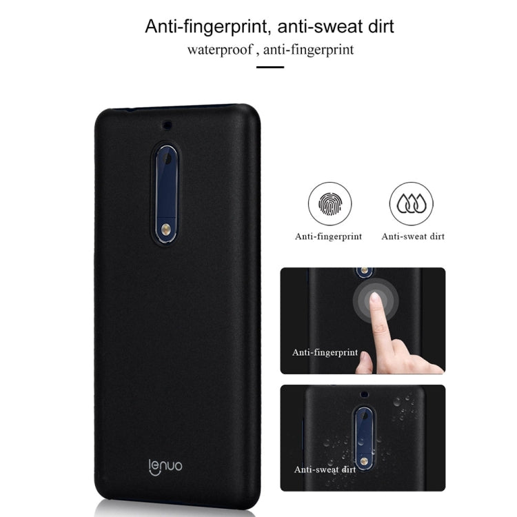 Lenuo for Nokia 5 PC Ultra-thin Impact Protection Case
