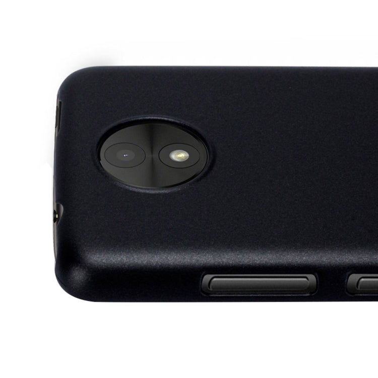 Lenuo for Motorla Moto C PC Ultra-thin Impact Protection Case (Black)