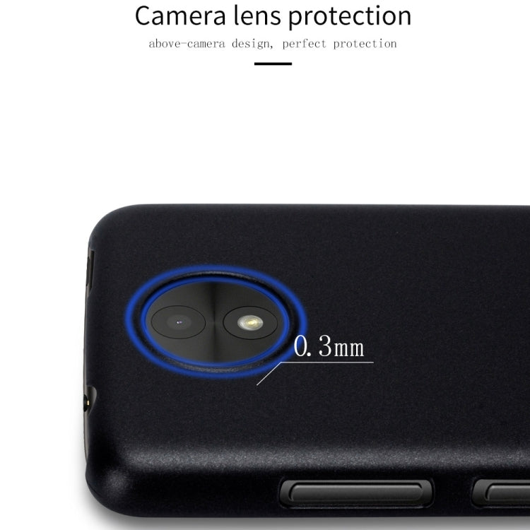 Lenuo for Motorla Moto C PC Ultra-thin Impact Protection Case (Black)