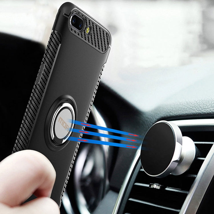 MOFI for Mysterious Series OnePlus 5  Shockproof Protective Back Cover Case with Magnetic Rotatable Ring Holder