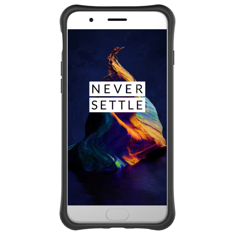For OnePlus  5 Shock-Resistant 360 Degree Spin Sniper Hybrid Case TPU + PC Combination Case with Holder