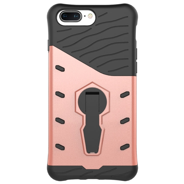 For OnePlus  5 Shock-Resistant 360 Degree Spin Sniper Hybrid Case TPU + PC Combination Case with Holder