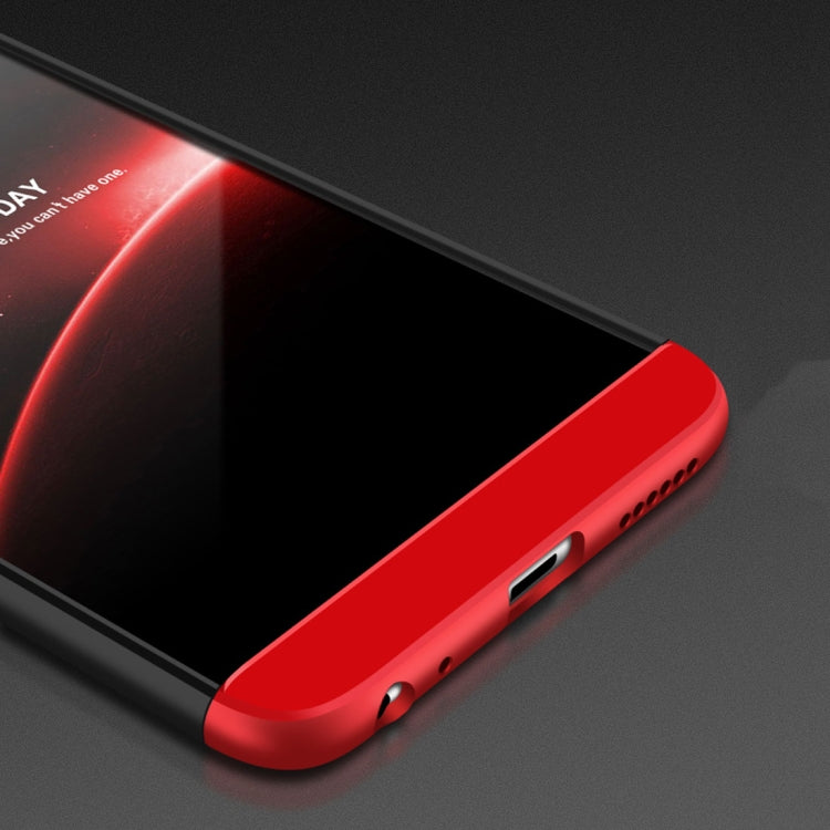 GKK For Vivo  V7 Plus PC Three - paragraph Shield 360 Degrees Full Coverage Protective Back Cover Case